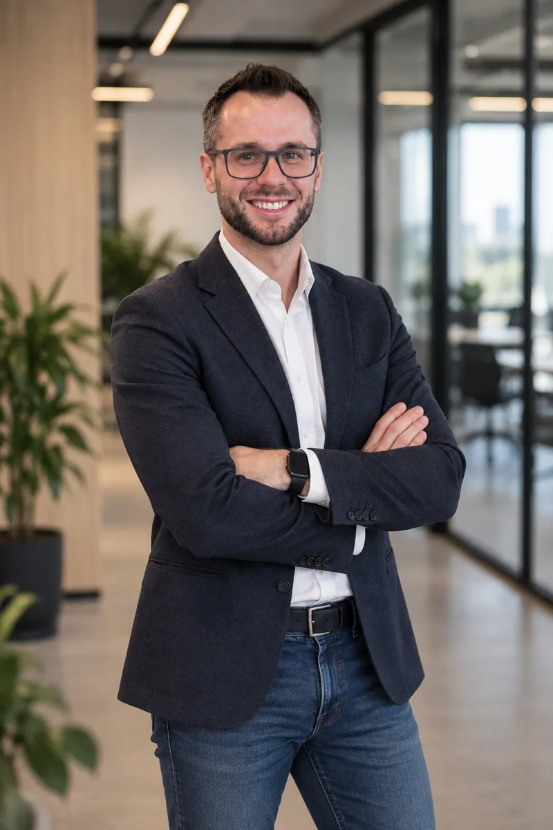 Tomasz Sasinowski, założyciel Sorix.tech